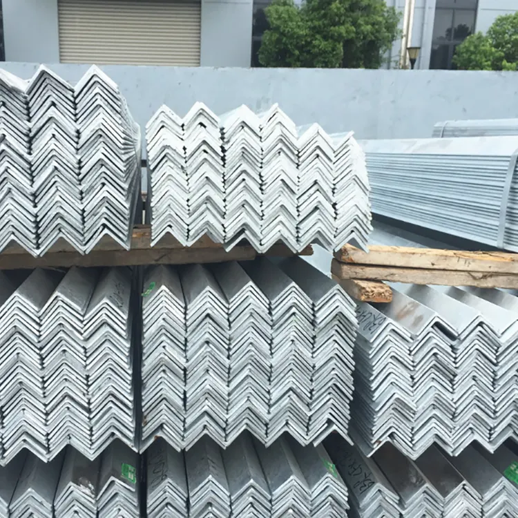 Hot dip Galvanized Equal Angle Steel